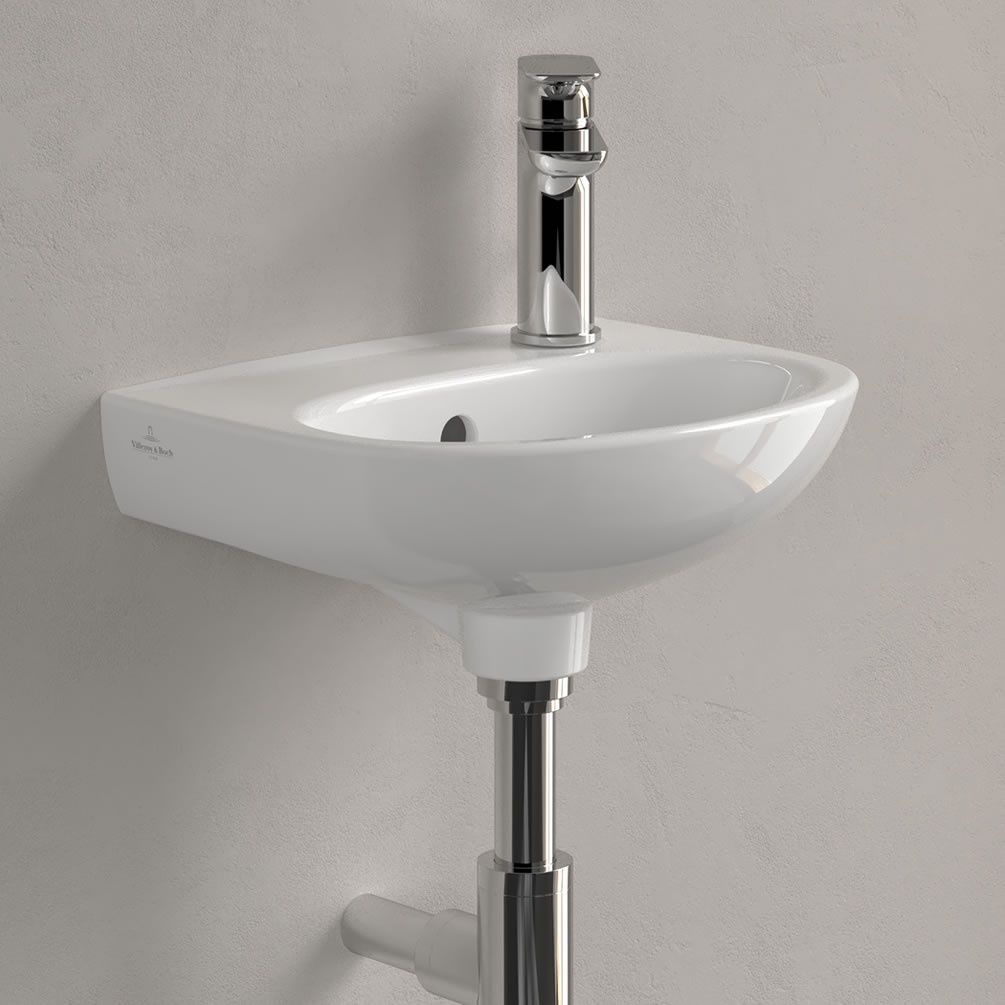 Lifestyle image of Villeroy & Boch O.Novo Lite 360mm Wall-Hung Cloakroom Basin